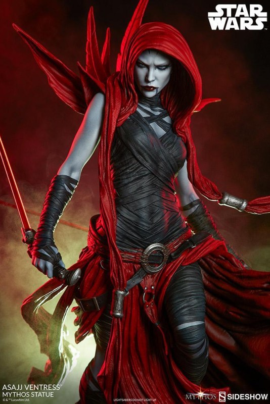 Sideshow Collectibles Asajj Ventress Mythos Statue 300235