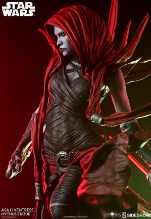 Sideshow Collectibles Asajj Ventress Mythos Statue 300235 - Thumbnail