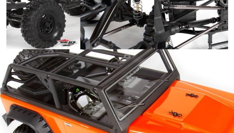 Axial SCX10 Dingo 1/10 Kit - Elektrikli Rc Model Araba Rock Crawler Offroad ( Demonte Kurulum Gereklidir - Elektronik Aksamlar Dahil Değildir )