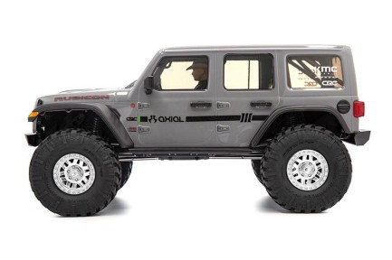 Axial SCX10 III Jeep JLU Wrangler RTR 4WD Rock Crawler Elektrikli Rc Araba Gri w/Portals - Thumbnail