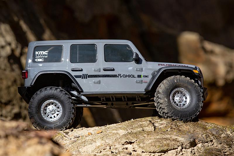 Axial SCX10 III Jeep JLU Wrangler RTR 4WD Rock Crawler Elektrikli Rc Araba Gri w/Portals