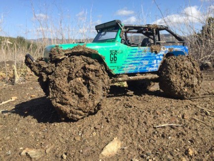 Axial SCX10 Wrangler G6 Falken Edition 1/10 RTR- Uzaktan Kumandalı Elektrikli Model Araba Crawler Yeşil - Thumbnail