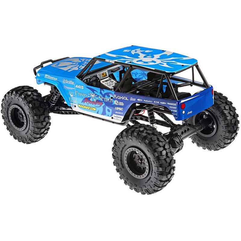 Axial Wraith Poison 1/10 RTR- Uzaktan Kumandalı Elektrikli Rc Model Araba Rock Crawler Arazi Offroad