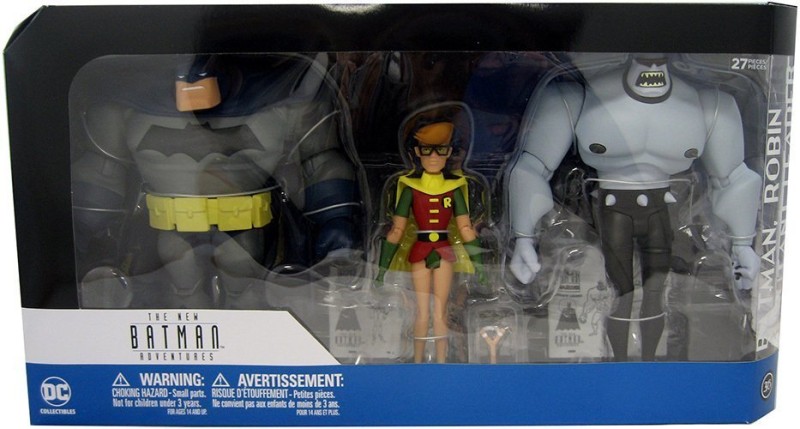 Dc Collectibles BAS Batman Robin Mutant 3 Pack Action Figure Set