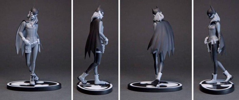 Batgirl Black & White Babs Tarr Statue