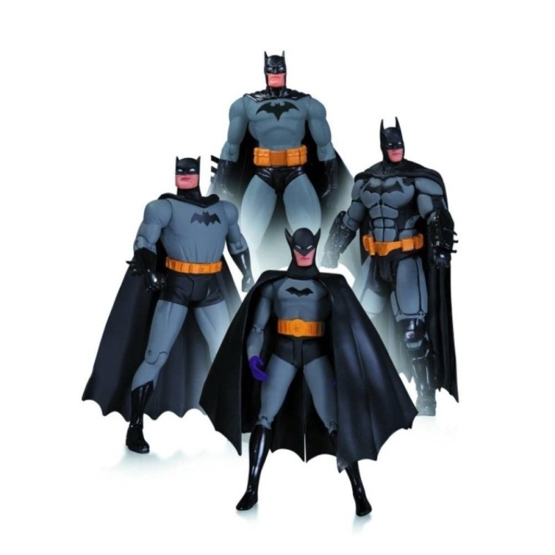 Batman 75th Anniversary 4-pack Action Figure Set