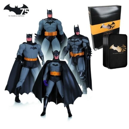 Batman 75th Anniversary 4-pack Action Figure Set - Thumbnail