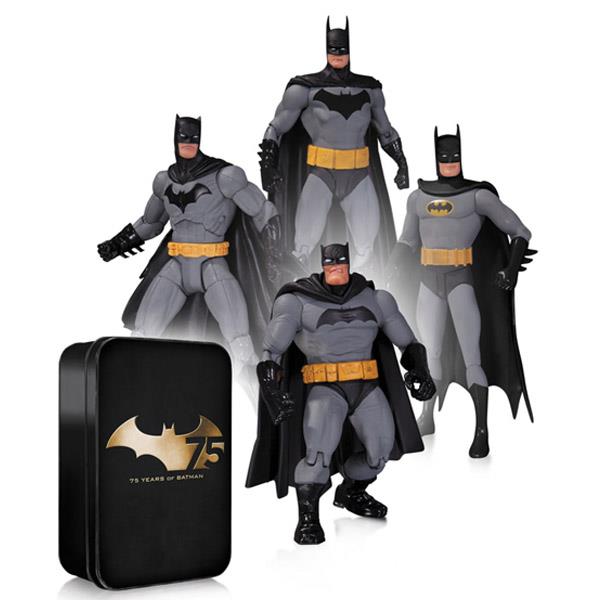 Batman 75th Anniversary 4-pack Action Figure Set