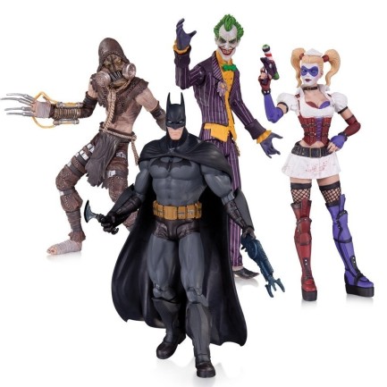 Batman Arkham Asylum 4 Pack Action Figure Set - Thumbnail