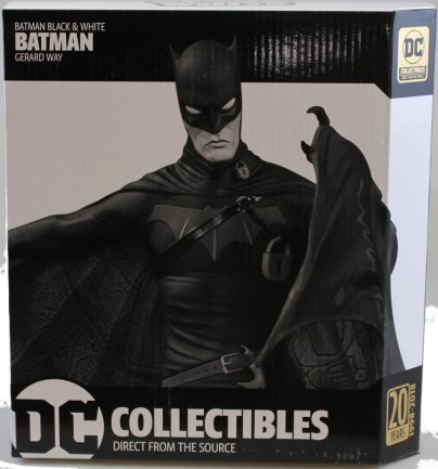 Batman Black & White Gerard Way Statue - Thumbnail