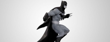 Batman Black & White Greg Capullo Statue - Thumbnail