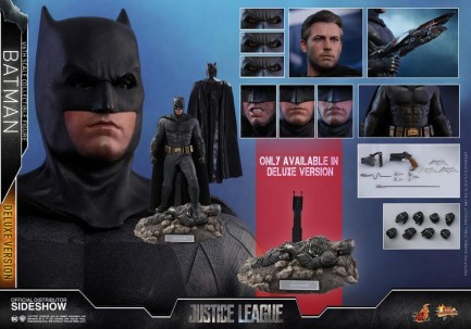 Hot Toys Justice League Batman Deluxe Version Sixth Scale Figure - Thumbnail