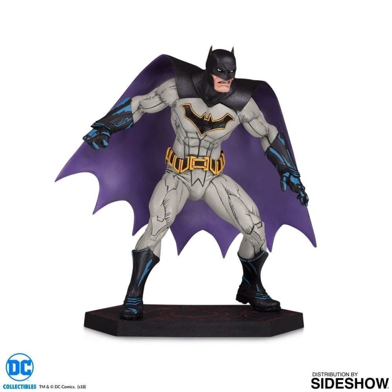 Batman with Darkseid Baby Statue