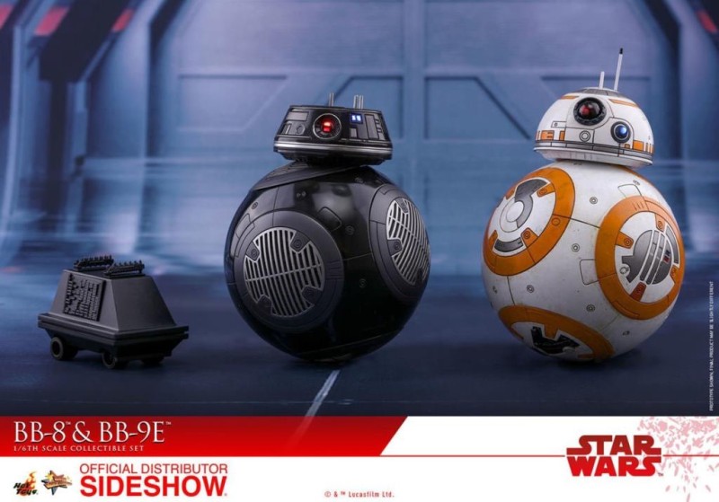 BB-8 and BB-9E Sixth Scale Figure Star Wars: The Last Jedi - Movie Masterpiece Series