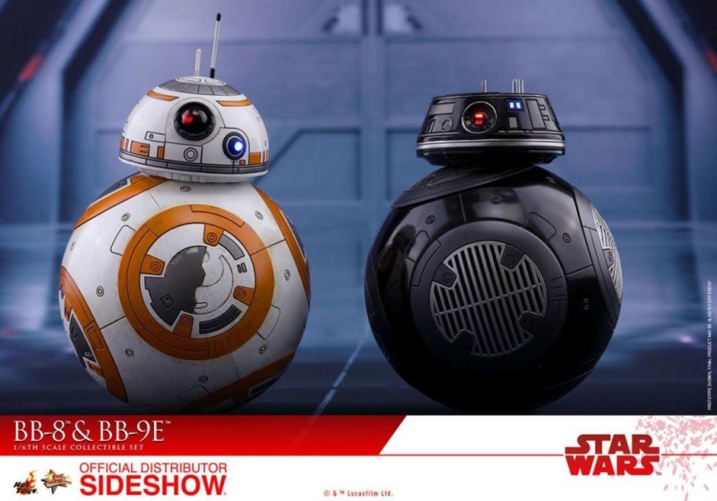 BB-8 and BB-9E Sixth Scale Figure Star Wars: The Last Jedi - Movie Masterpiece Series
