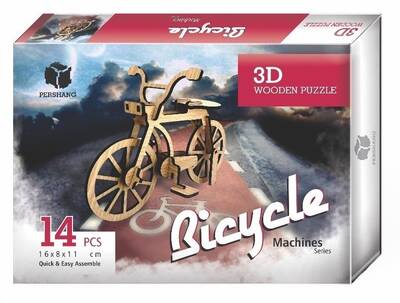 Bisiklet 3D Wooden Puzzle