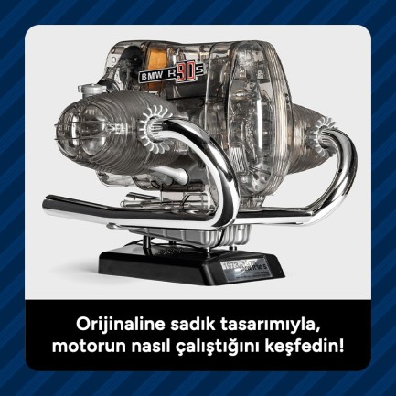 BMW R 90 S Boxer Motor Model Kiti - Thumbnail