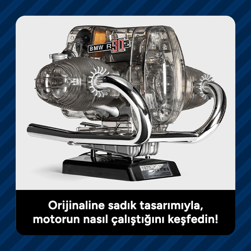 BMW R 90 S Boxer Motor Model Kiti
