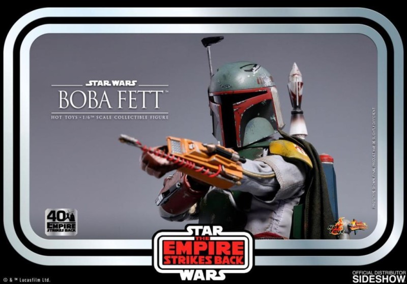Hot Toys Boba Fett 40th Anniversary Sixth Scale Figure Star Wars 906324 MMS574