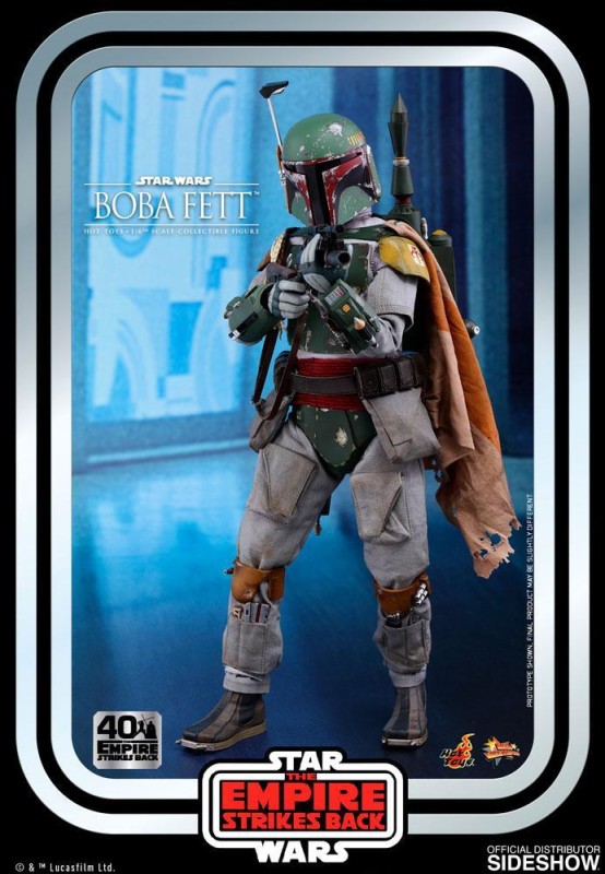 Hot Toys Boba Fett 40th Anniversary Sixth Scale Figure Star Wars 906324 MMS574