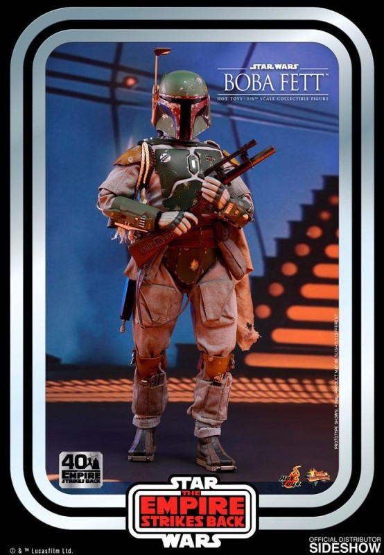 Hot Toys Boba Fett 40th Anniversary Sixth Scale Figure Star Wars 906324 MMS574