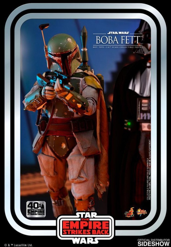 Hot Toys Boba Fett 40th Anniversary Sixth Scale Figure Star Wars 906324 MMS574