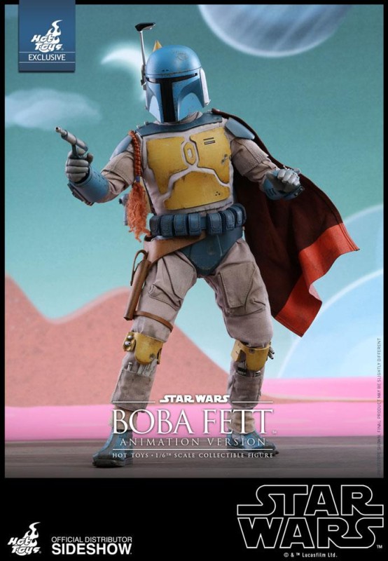 Boba Fett (Animation Version) Sitxth Scale Exclusive Figure