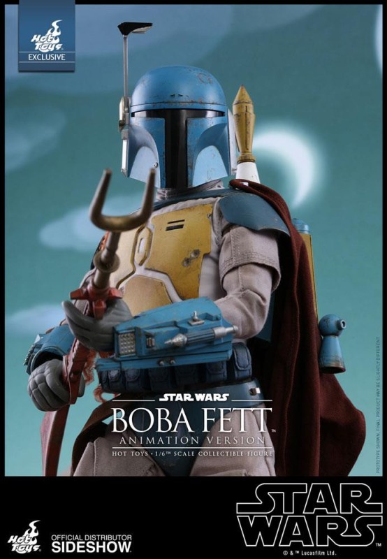 Boba Fett (Animation Version) Sitxth Scale Exclusive Figure