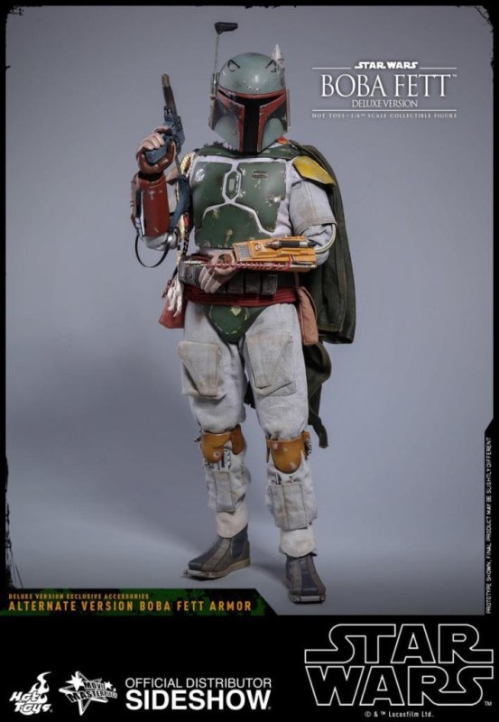 Boba Fett Deluxe Version Sixth Scale Figure Episode V: The Empire Strikes Back - Movie Masterpiece Series