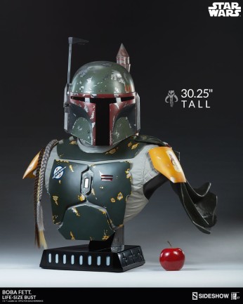 Boba Fett Life-Size Bust - Thumbnail