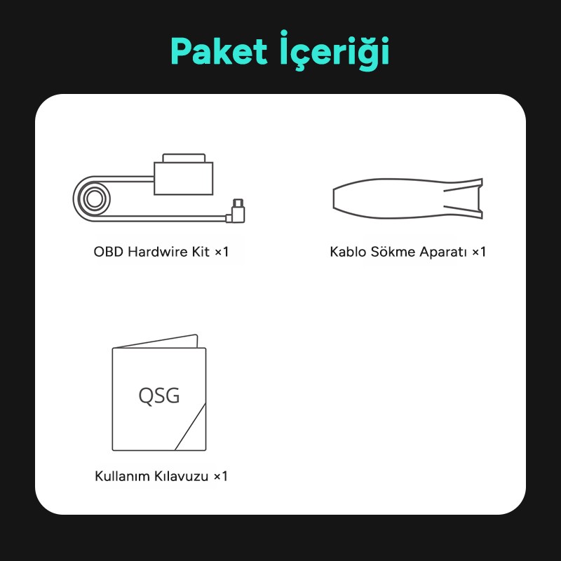 Botslab OBD Hardwire Kit USB-C