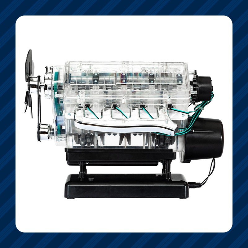Büyük V8 Motor Teknik Yapım Seti