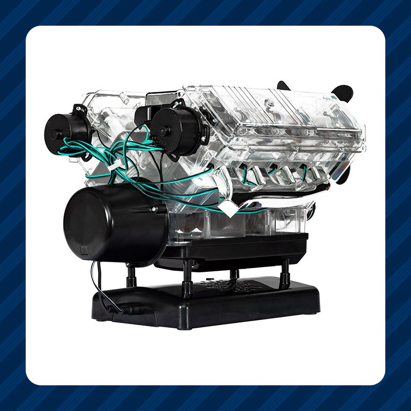 Büyük V8 Motor Teknik Yapım Seti
