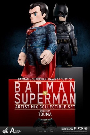 Hot Toys BvS Batman & Superman Artist Mix Figure Set - Thumbnail