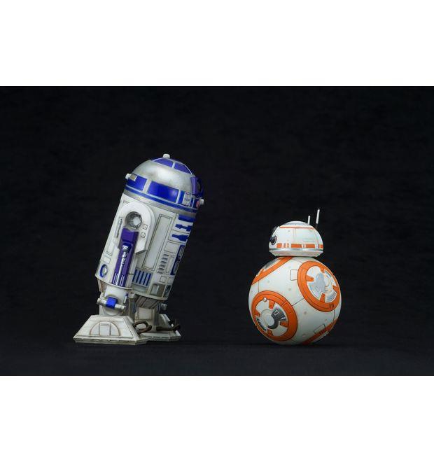 C-3PO & R2-D2 and BB-8 Art Fx Statue