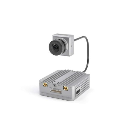 Caddx - Caddx Air Unit Micro Version FPV Air Unit 1080P Kamera Gümüş & Coaxial Kablo