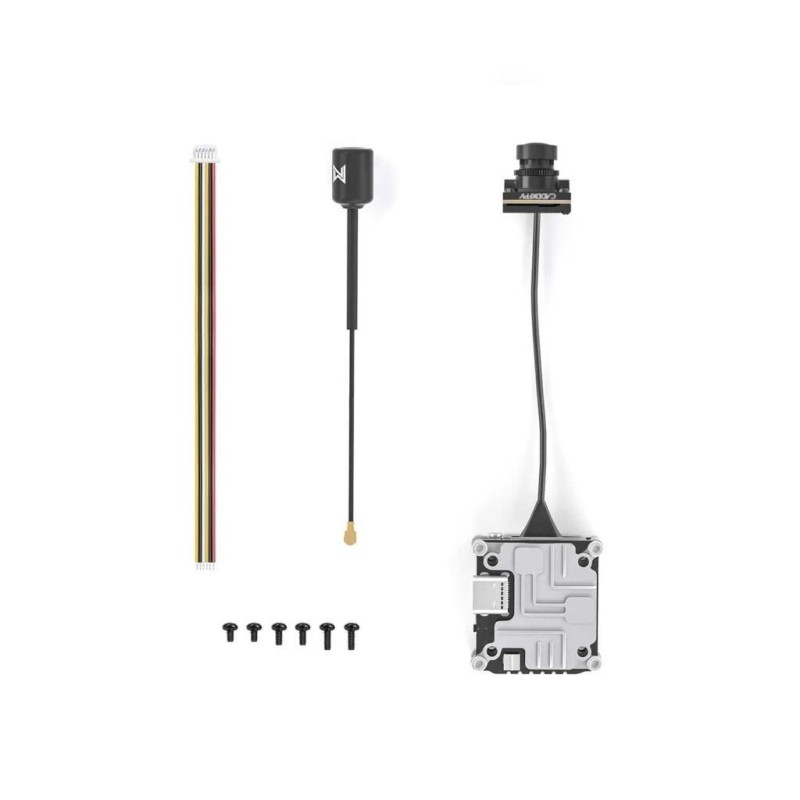 Caddx Nebula Pro Nano Vista Kit FPV Air Unit 1080P Kamera Siyah & Coaxial Kablo