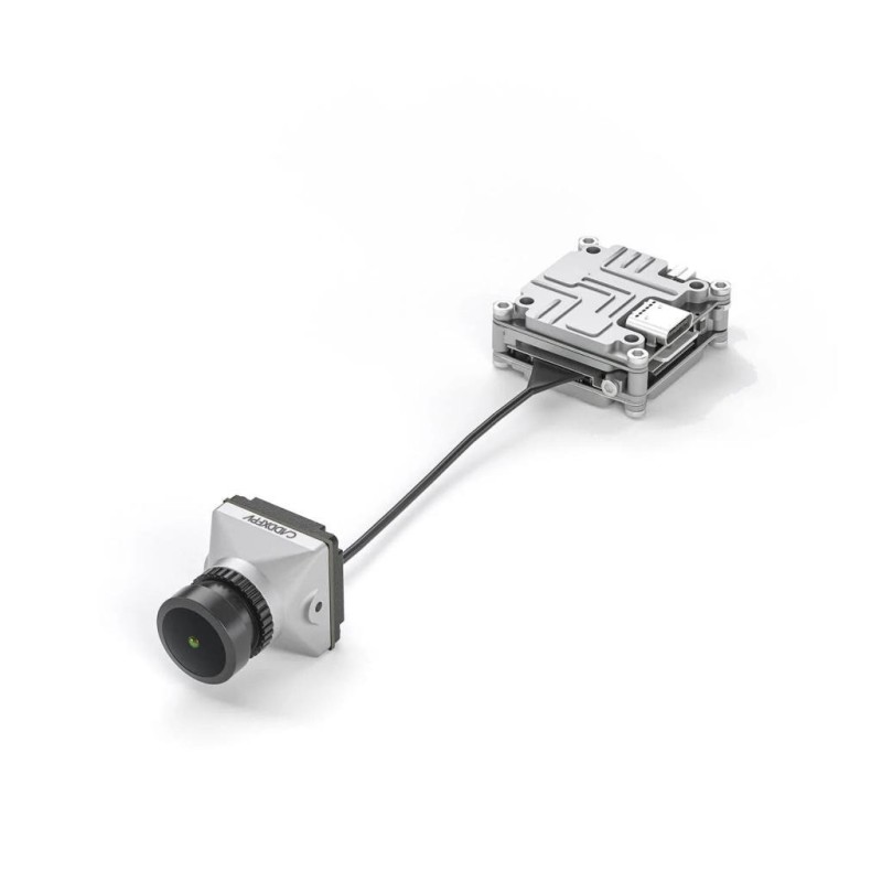 Caddx Polar Starlight Vista Kit FPV Air Unit Kamera Gümüş & Coaxial Kablo