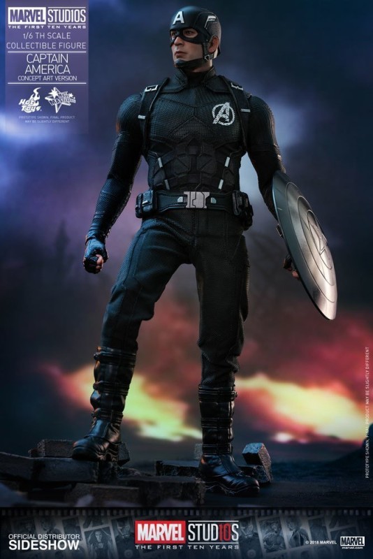 Captain America Concept Art Version Sixth Scale Figure Marvel Studios: The First Ten Years - Movie Masterpiece Series