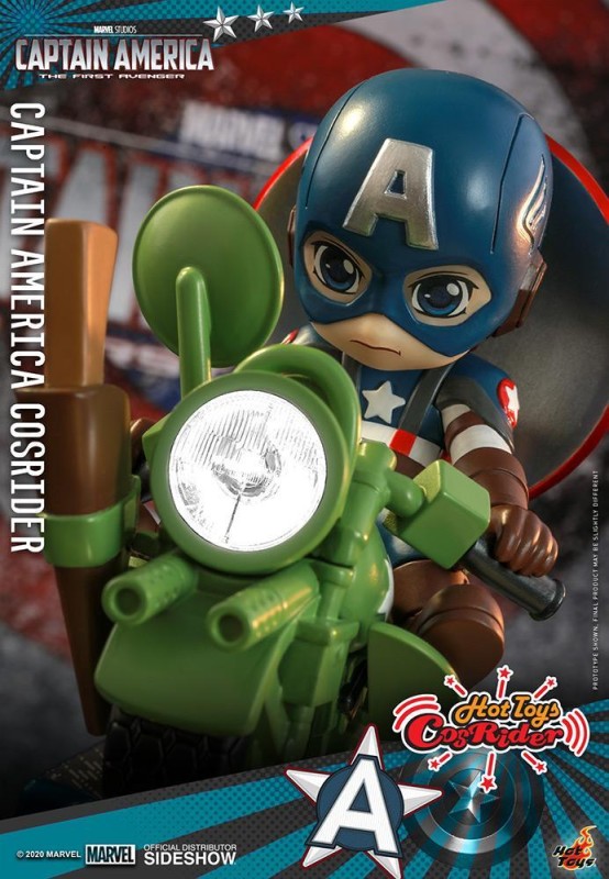 Hot Toys Captain America CosRider Collectible Figure