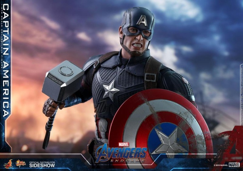 Hot Toys Captain America Avengers Endgame Sixth Scale Figure MMS536