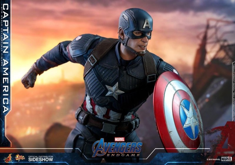 Hot Toys Captain America Avengers Endgame Sixth Scale Figure MMS536