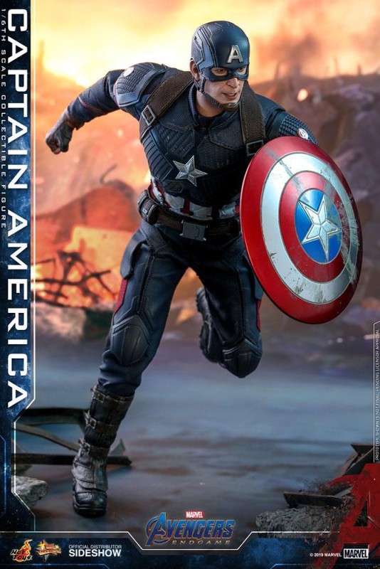 Hot Toys Captain America Avengers Endgame Sixth Scale Figure MMS536