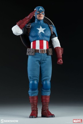Sideshow Collectibles - Sideshow Collectibles Captain America Sixth Scale Figure