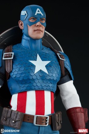 Sideshow Collectibles Captain America Sixth Scale Figure - Thumbnail
