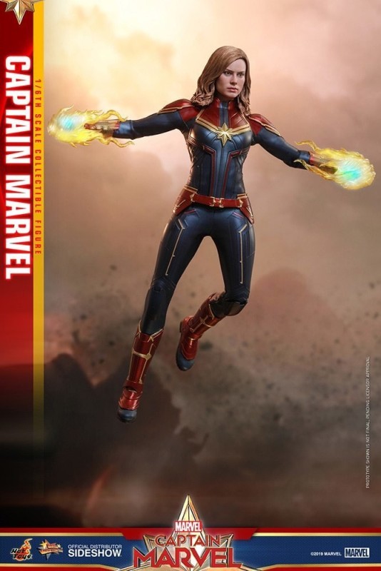 Captain Marvel Sixth Scale Figure Captain Marvel - Movie Masterpiece Series