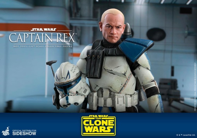 Hot Toys Captain Rex Sixth Scale Figure 906349 TMS18 - The Clone Wars