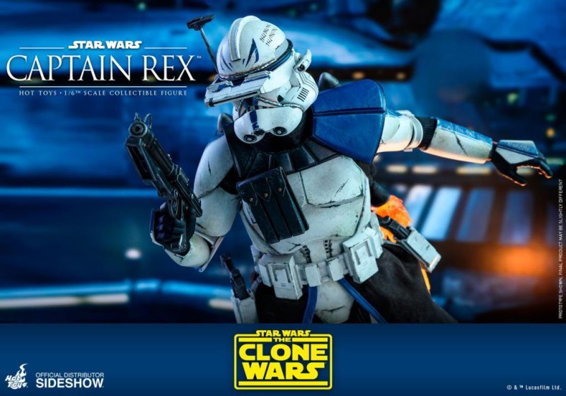 Hot Toys Captain Rex Sixth Scale Figure 906349 TMS18 - The Clone Wars