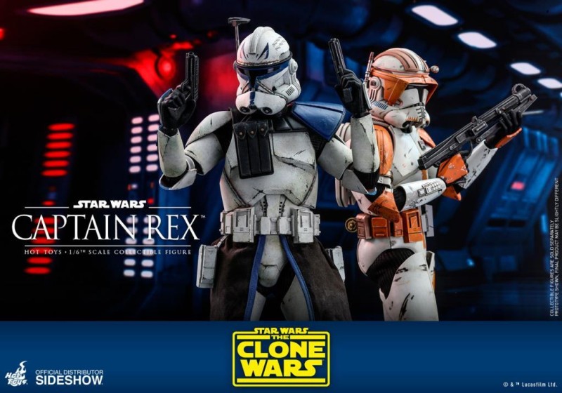 Hot Toys Captain Rex Sixth Scale Figure 906349 TMS18 - The Clone Wars