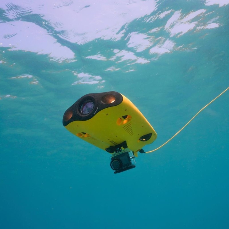 CHASING GLADIUS MINI S Underwater Drone Su Altı Drone with 4K UHD Camera (100M Kablo + Flash Pack Versiyon)